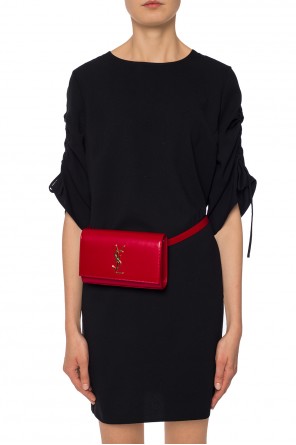 Waist bag with a metal logo, zdjęcie 2 Waist bag with a metal logo od Saint Laurent
